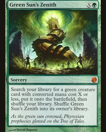 Green Sun's Zenith