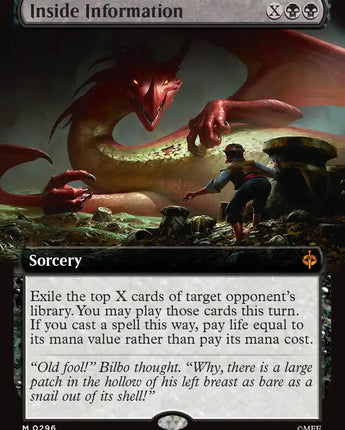 Inside Information (Extended Art)