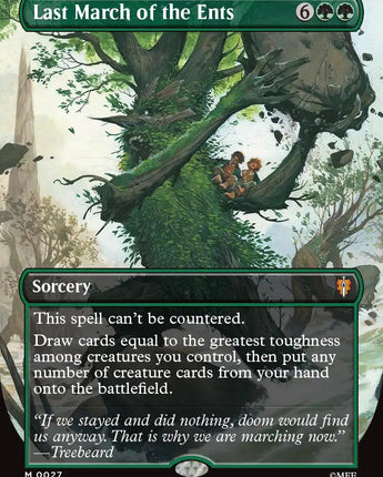 Last March of the Ents (Borderless)