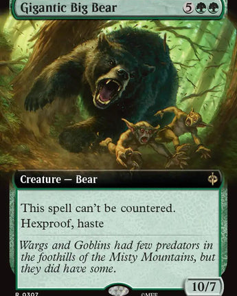 Gigantic Big Bear (Extended Art)