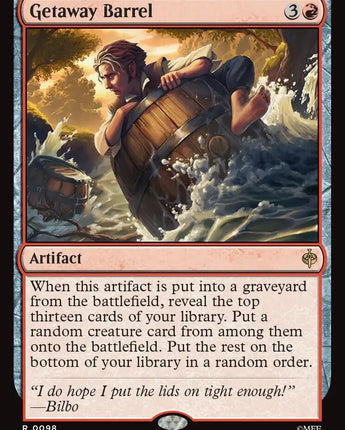Getaway Barrel