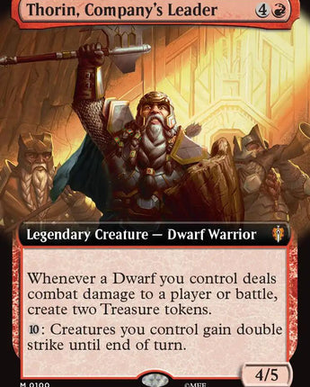 Thorin, Company's Leader (Extended Art)