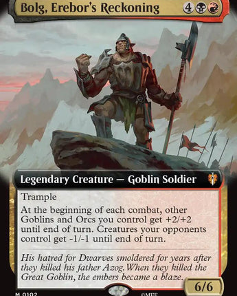 Bolg, Erebor's Reckoning (Extended Art)