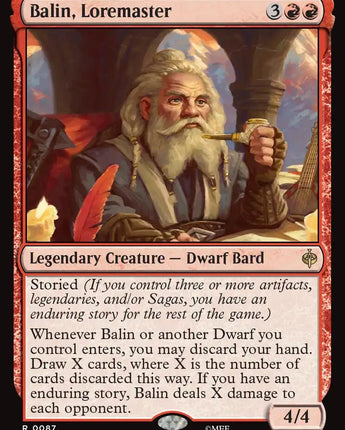 Balin, Loremaster