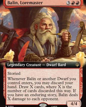 Balin, Loremaster (Extended Art)
