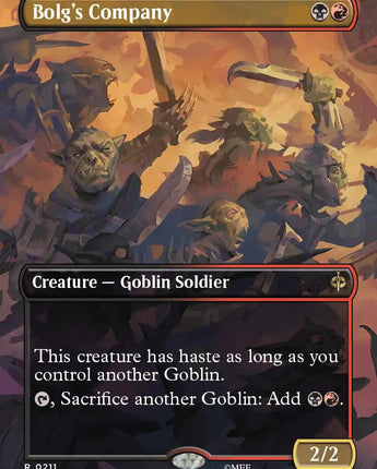 Bolg's Company (Borderless)