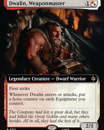 Dwalin, Weaponmaster (Extended Art)