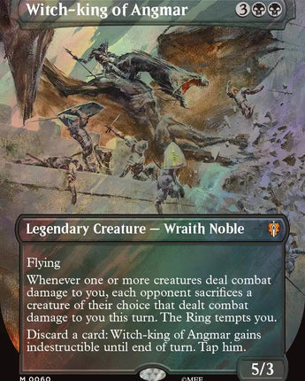 Witch-king of Angmar (Borderless) (Surge Foil)
