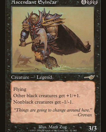 Ascendant Evincar