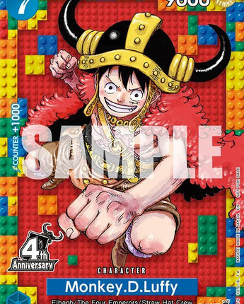 Monkey.D.Luffy (4th Anniversary)