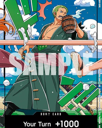 DON!! Card (World United) (Zoro)