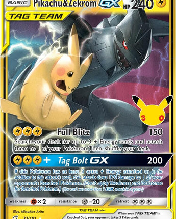 Pikachu & Zekrom GX
