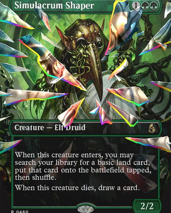 Simulacrum Shaper (Borderless) (Facet Foil)