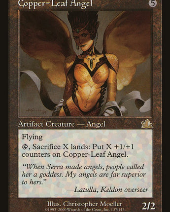 Copper-Leaf Angel
