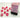 Chessex Dice: Special 12mm D6 (36) - Ghostly: Pink/Silver 