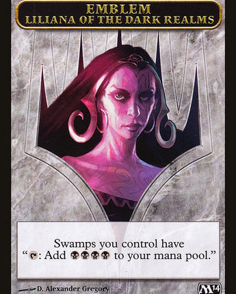 Emblem - Liliana of the Dark Realms