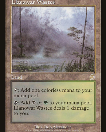 Llanowar Wastes