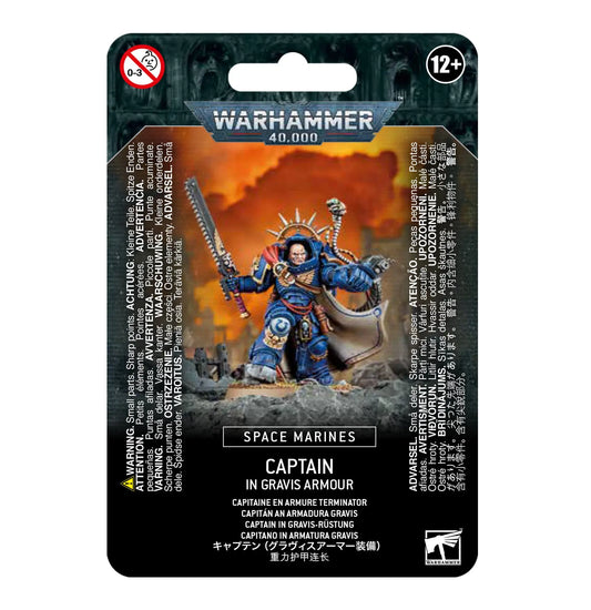 Space Marines Captain In Gravis Armour 