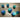 Chessex Dice: Gemini 7-Die RPG Set - Blue-Teal/Gold 