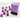 Chessex Dice: Special 12mm D6 (36) - Festive: Violet/White 
