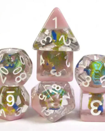 Foam Brain Inclusion Dice RPG Dice Set (7) 