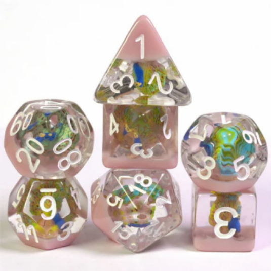 Foam Brain Inclusion Dice RPG Dice Set (7)