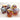 Chessex Dice: Mini 7-Die RPG Set - Festive: Carousel/White 