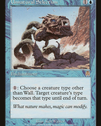 Unnatural Selection