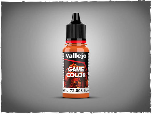 Vallejo: Orange Fire Game Color 