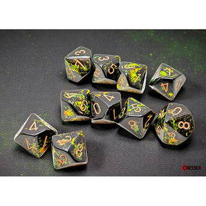 Chessex Dice: 10d10 Brush Dice: Deep Forest 