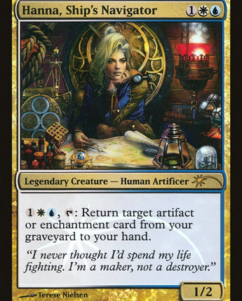 Hanna, Ship's Navigator