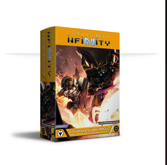 Infinity Caskuda vs Maximus Pre-order Exclusive Pack