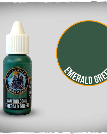 Two Thin Coats Emerald Green 