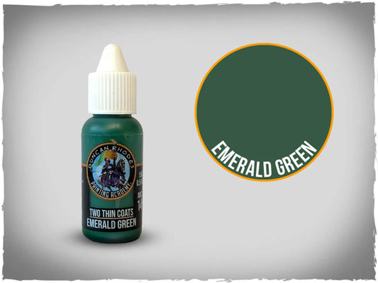 Two Thin Coats Emerald Green 