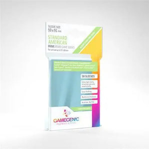 Gamegenic Standard American Board Game Sleeves (59 x 91 mm)