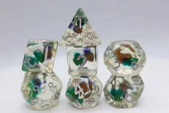Foam Brain Inclusion Dice RPG Dice Set (7) 
