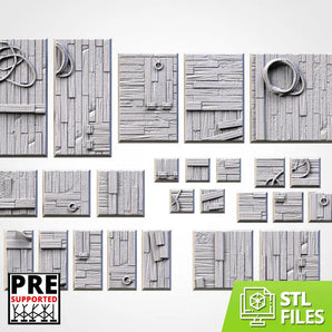 Wooden Bases (Square) 