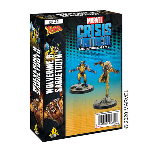 Crisis Protocol Wolverine And Sabertooth