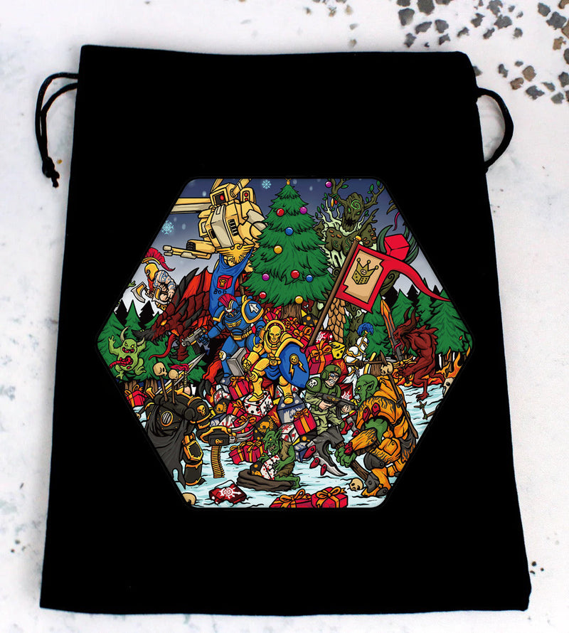 Load image into Gallery viewer, Premium Black Dice Bags
