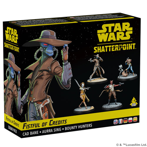 Star Wars Shatterpoint Fistful of Credits: Cad Bane Squad Pack