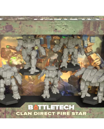 Battletech Mercenaries Forcepack: Clan Direct Fire Star 