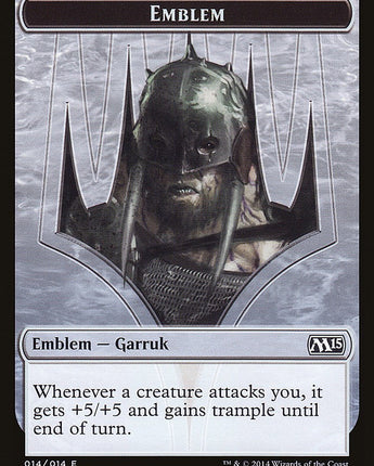 Emblem - Garruk, Apex Predator