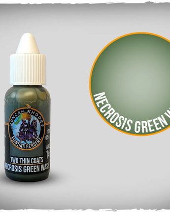 Two Thin Coats Necrosis Green Wash 