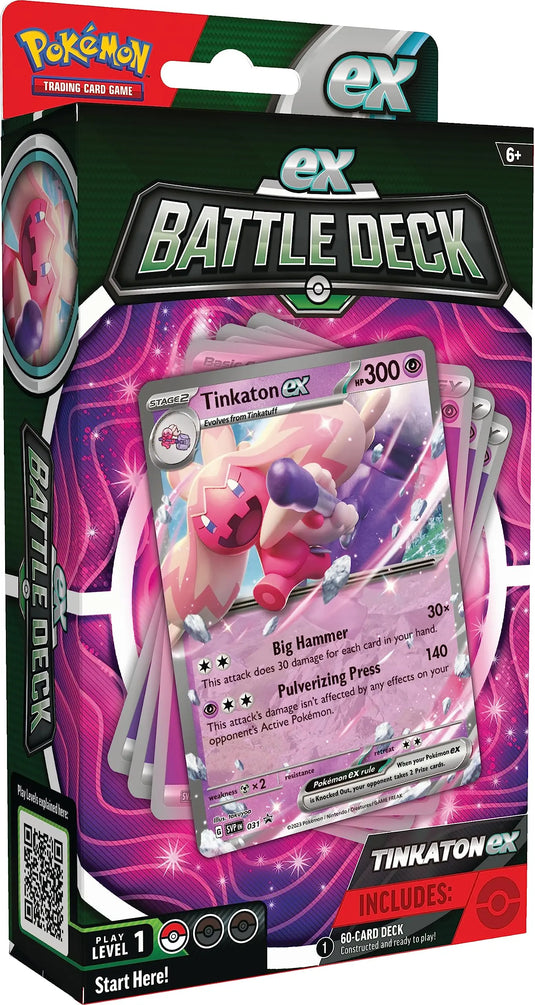 Pokemon Tinkaton Ex Battle Deck 