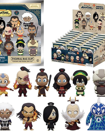 Avatar: The Last Airbender Series 3 3D Foam Bag Clip 