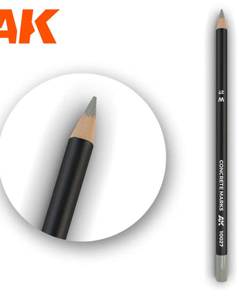 Weathering Pencils: Concrete Marks 