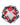 Foam Brain 55mm Titan D20 - Sharp Edge Red and Black Bubbles 