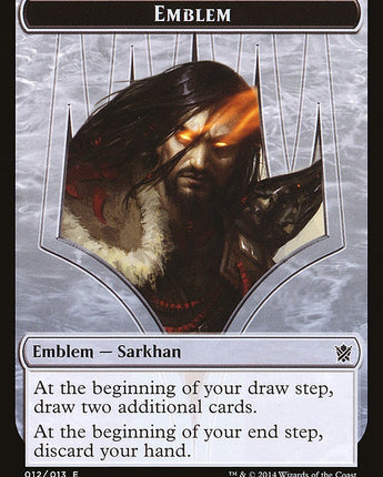 Emblem - Sarkhan, the Dragonspeaker