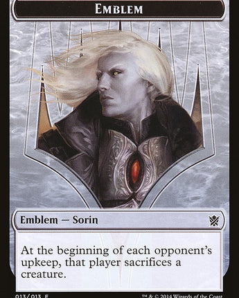 Emblem - Sorin, Solemn Visitor
