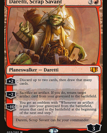 Daretti, Scrap Savant